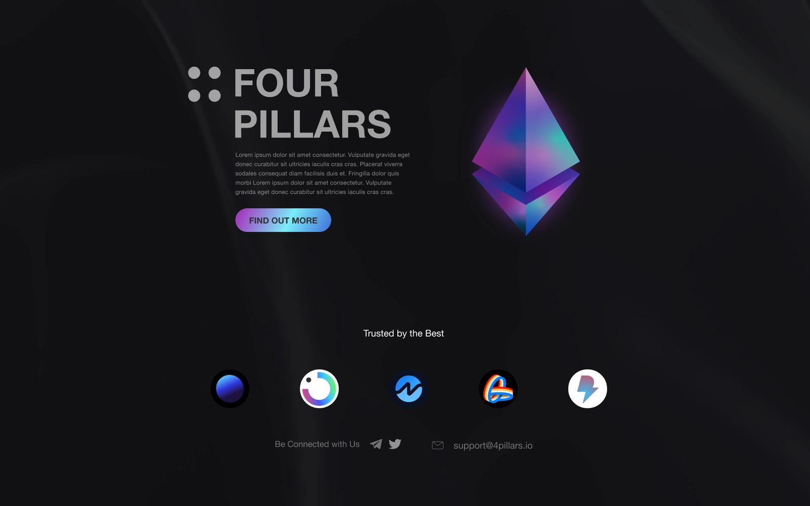 4pillars 웹사이트 화면 4